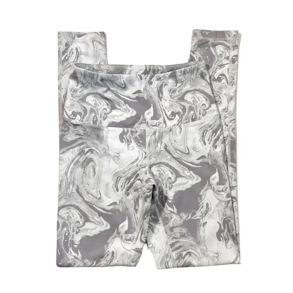Zella Marble Print High Waisted Leggings - Picture 1 of 3